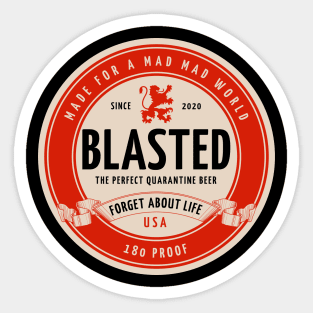 Beer Tee Shirt Sticker